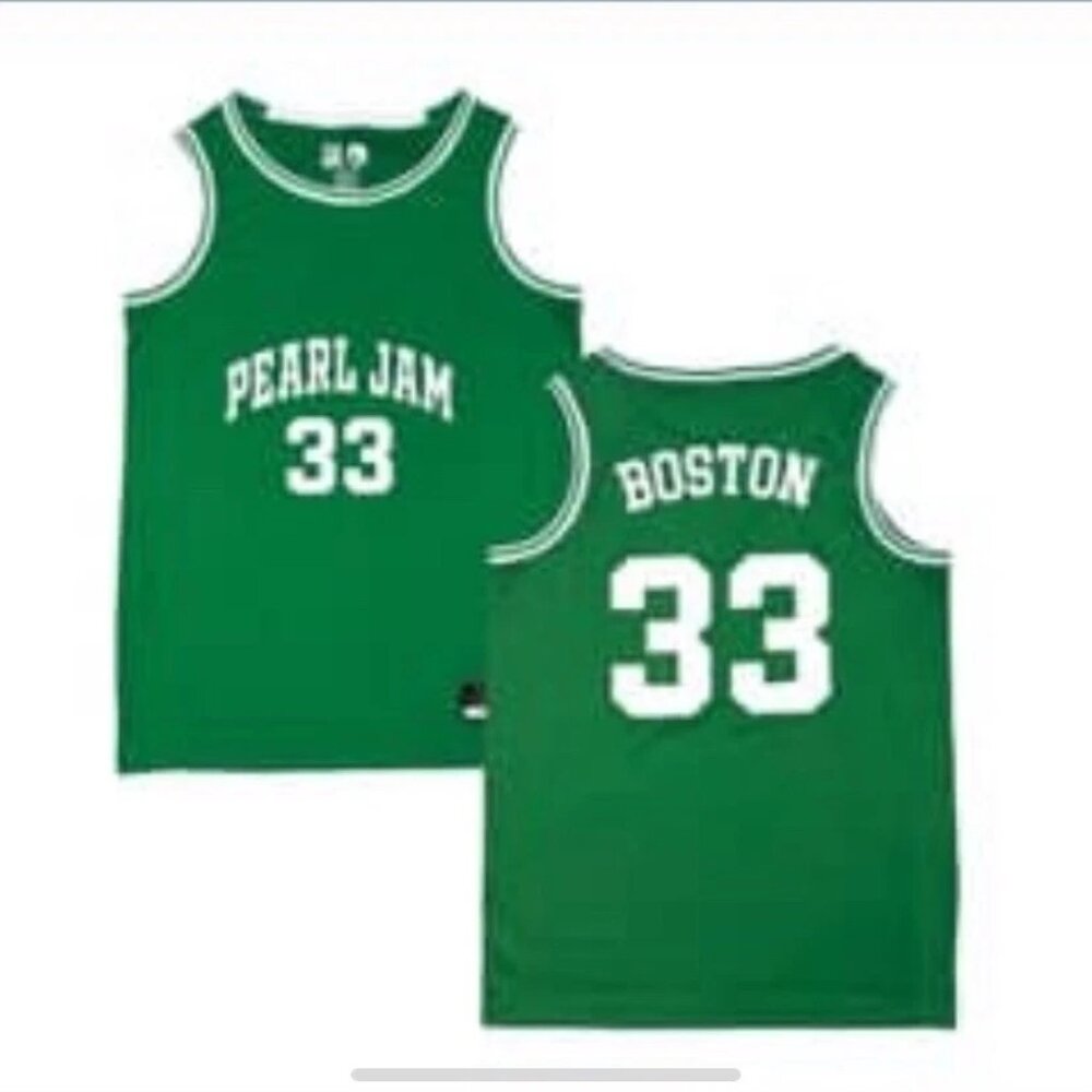 NEW * Pearl Jam * Boston Basketball Jersey * Fenway Park 2024 Tour * Medium